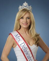amanda shepard mrs.delaware crown and sash